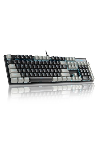 Magegee Mk-storm 104 Tuş Red Switch Kablolu Türkçe Q Gri-siyah Gaming Klavye