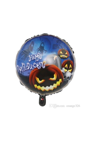 Nessiworld Happy Halloween Balkabağı Folyo Balon 18 İnç Diğer