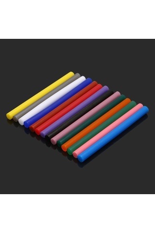 Venturemart 7 Mm Yeni Sıcak Eritme Yapıştırıcı Çubuk Karışık Renk 7mm Viskozite Dıy El Sanatlar