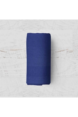 Maki Lacivert 160X200 Çift Kişilik Lastikli Çarşaf Takımı