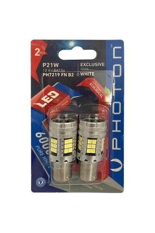 Photon 93 P21w Duy Fanlı Ampul Takımı, 12 Volt, 2 Adet Sku: Smg8690010221933 Açık Kahverengi