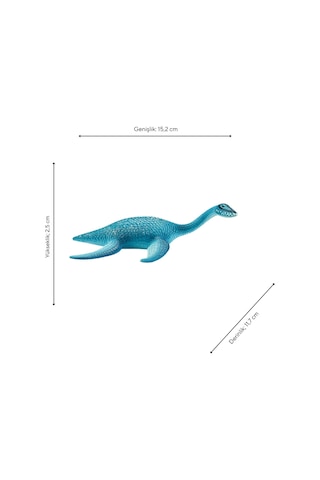 Schleich Plesiosaurus Çocuk Oyuncak Eğitici Montessori Anaokulu K
