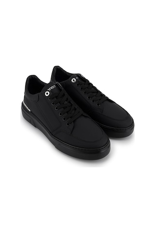 Tamer Tanca Erkek Hakiki Deri Siyah Sneakers & Spor Ayakkabı 1212 2510 Erk Ayk Y26 Sıyah Met