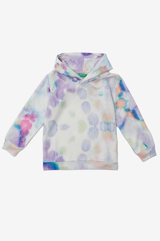 United Colors Of Bennetton Kadın Kapüşonlu Sweatshirt Bnt-g20843 Mor