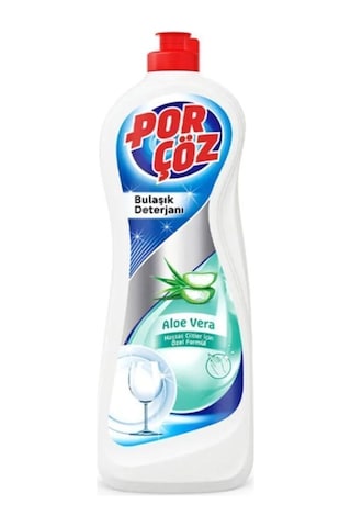 2 Adet Porçöz Bulaşık Elde Yıkama Deterjanı Aloe Vera 675 Ml