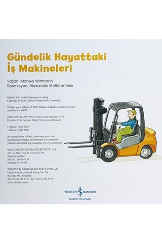 Gündelik Hayattaki İş Makineleri - Dünyayı Öğreniyorum
