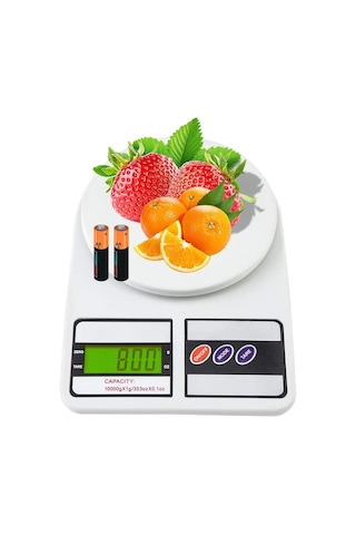 10 Kg Mutfak Terazisi Çok Renkli