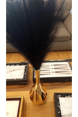 T.concept Dekoratif Yapay Tüy Çiçek 50 Cm Syah 665