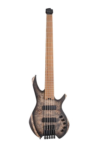 Cort Space5sdb Bas Gitar 5 Telli Headless Başsız - Star Dust Black