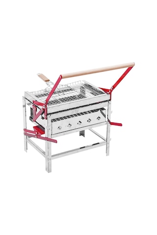 Çevirme Mekanizmalı Krom Mangal - Yükseklik Ayarlı - Argeus Turnmaster Pro Diğer