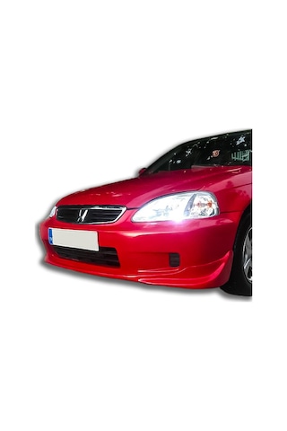 Honda Civic İes S2000 Ön Ek Karlık Plastik Mat Siyah Makyajlı Kasa 1999 2000 2001 Karlık+bodykit+ek