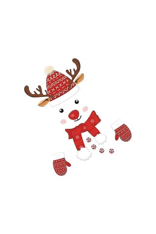 1 Adet Kardan Adam Cam Çıkartması Kendinden Yapışkanlı Buzdolabı Yapıştırıcısı Hafif Cam Yapıştırıcısı Diğer