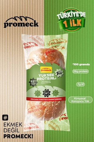 Yüksek Proteinli Tam Buğdaylı Prosort Ekmek 220 Gr