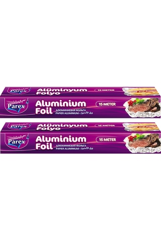 Alüminyum Folyo 15 Mt İkili Set
