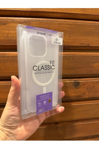 İphone 16 Pro Max Şeffaf Magsafe Uyumlu Silikon Kılıf İphone 16 Pro Max Şeffaf Magsafe Uyumlu Silikon Kılıf