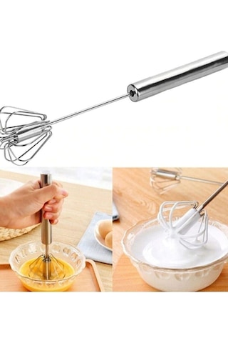 Mithra Life Paslanmaz Çelik Basmalı Otomatik Çırpıcı Köpürtücü Mıt1178 Çelik