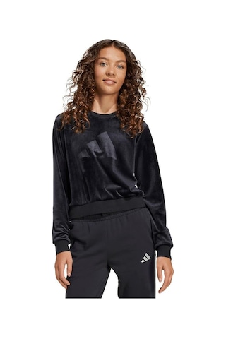 Adidas Çocuk Siyah Sweatshirt Jg Hld C Swt Jn2230 Siyah