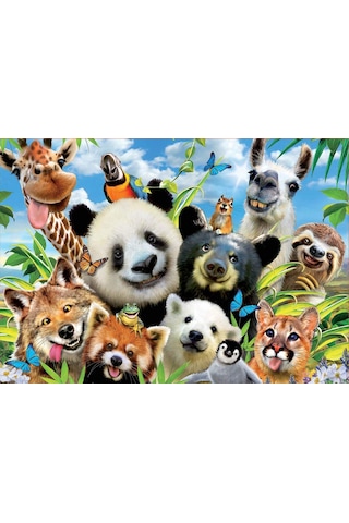 Educa 18117 Lama Drama Selfie 1000 Parça Puzzle