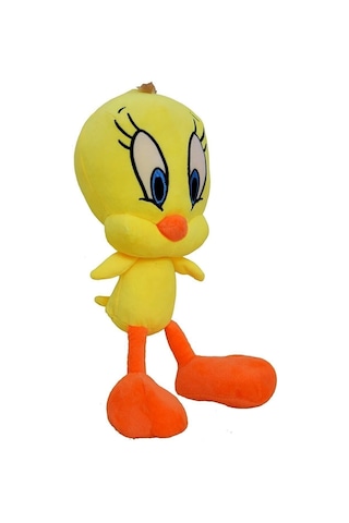Tweety Peluş Oyun Arkadaşı Uyku Arkadaşı Peluş Oyuncak45 Cm Sarı