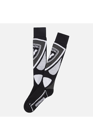 Rossignol L3 Wool Silk Unisex Siyah Kayak Çorabı Blk