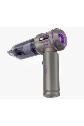 Enshall 17000PA Auhma Ultra Güçlü Göstergeli 100 W Araç İçi Süpürge Mor