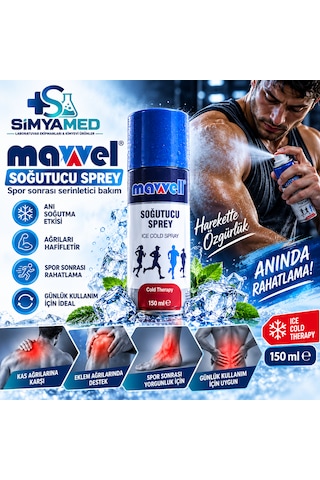 Soğutucu Sprey 150 Ml Spor Sonrası Serinletici Bakım Spreyi