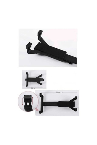 İpad, Samsung, Xiaomi, Huawei İçin Araba Araç İçi Arka Koltuk Tablet Telefon Tutucu Özel Tutacak