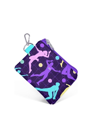 Coral High Mor Voleybol Bozuk Para Çantası - Kız Çocuk