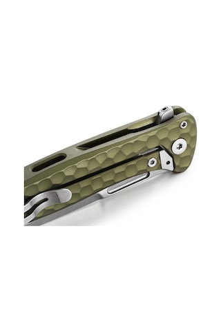 Lionsteel Emmet Em01a Gs Stone Washed Blade Magnacut Green Aluminium Hammertone Kamp Çakı Yeşil
