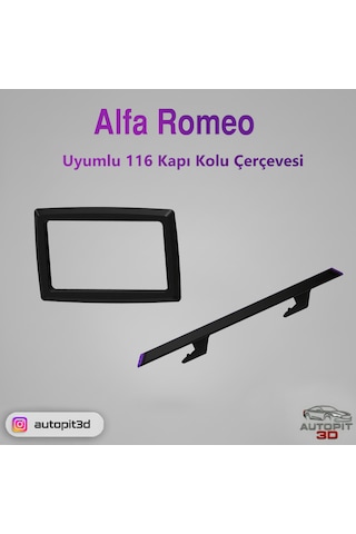 Alfa Romeo 116 Uyumlu Kapı Kolu Çerçevesi Kapı Kolu Çerçevesi