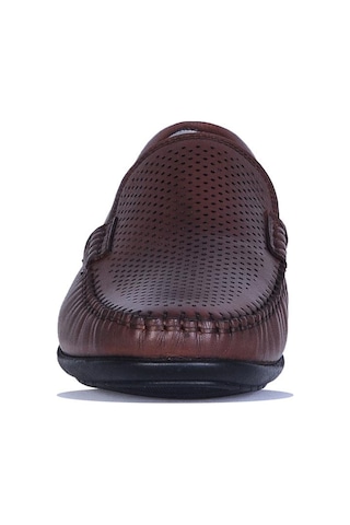 Balayk 023 Lz Deri Erkek Loafer Ayakkabı Kahverengi