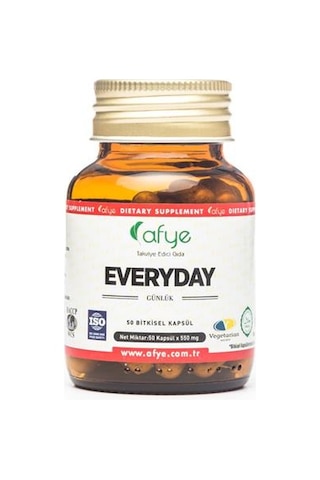 Afye Everyday 550 Mg Afye Günlük 50 Kapsül