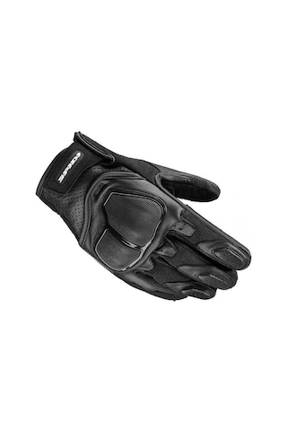 Spidi Nkd Leather Deri Motosiklet Eldiveni Siyah