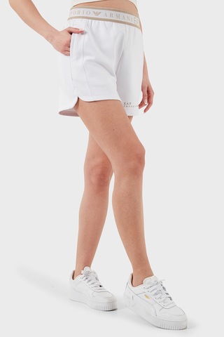 Ea7 Bayan Short 7w000280 Af12501 U0002 Beyaz Beyaz