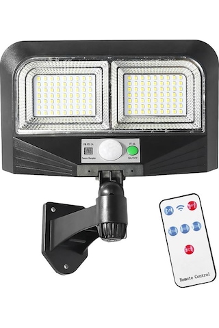 Upway 126 Led Solar Bahçe Lambası Güneş Enerjili 3 Modlu Dış Mekan Aydınlatma