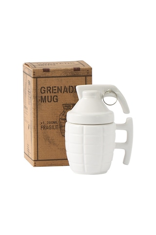 Yifomall Kreatif El Bomba Desenli Seramik Kupa, Kapaklı Kahve/çay Bardağı, Özel Hediyelik Fantezi Bardak, Dayanıklı Ve Temizlenmesi Kolay Diğer