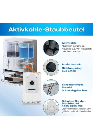 Flybuy Ecovacs Deebot T30s Robot Süpürge Yedek Parçaları Ana Yan Fırçalar Hepa Filtreler Paspas Pedleri Toz Torbaları