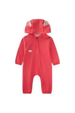 Fermuarlı Tulum 0-3 Yaş Mercan Mercan