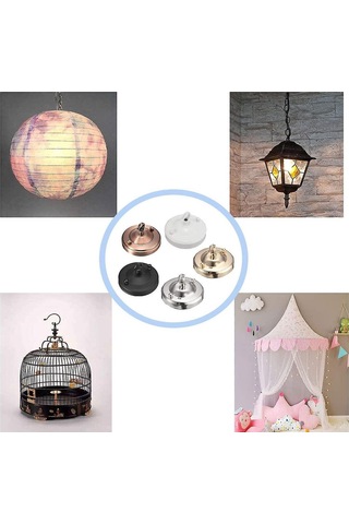 Pembe Tavan Kancası, Retro Demir Kanca, Tavan Lambaları İçin Çok Yönlü Tavan Kancası, Asma Kancası Aksesuarları