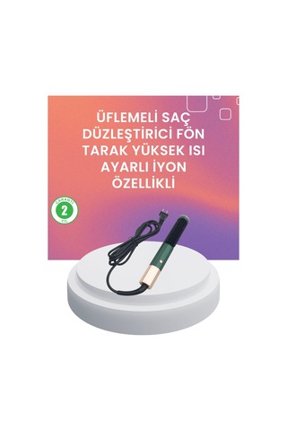 Termal Koruma Sistemli Çok Fonksiyonlu Saç Şekillendirme Cihazı
