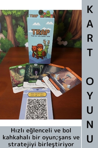Wintoup Yeni Sezon Eğlenceli Arkadaş Ortamı Aile Şans Komedi Strateji Beceri Geliştiren Kart Oyunu-trap
