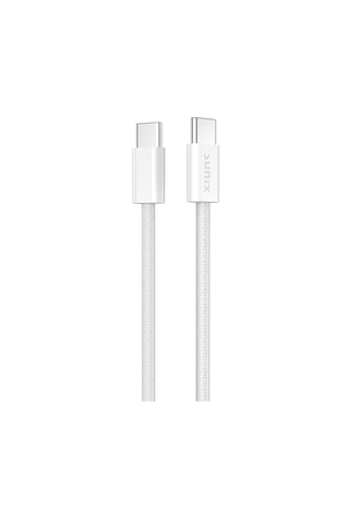 Sunix 2 - metre 60w Type c To Apple Uyumlu iPhone 15 / 16 17 Samsung xiaomi redmi huawei honor laptop tablet telefon Süper Hızlı Hasır Örgülü Sağlam Ce fc rohs Lisanslı Thunderbolt Özellikli Yeni Nesil Kablo Metre