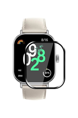 Xiaomi Redmi Watch 4 Pmma Ekran Koruyucu 3d Kavisli Full Kaplama