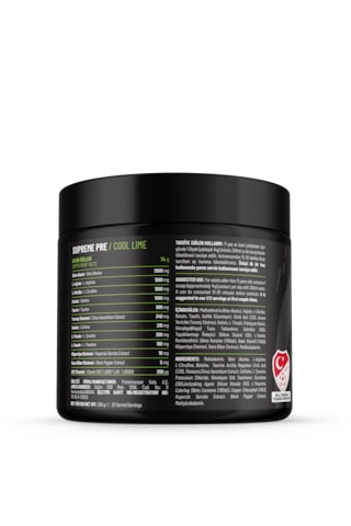 Preworkout Supreme Cool Lime - 280g - 20 Servis Limon