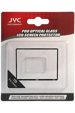 Jyc Canon EOS 7D Uyumlu 0.5 MM LCD Ekran Koruyucu