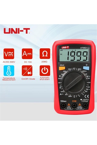 Unı-t Ut 33c+ Dijital Multimete Ut33c+