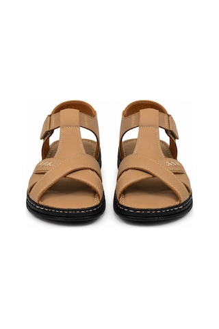 Erma Comfort Cross Kadın Sandalet Bej