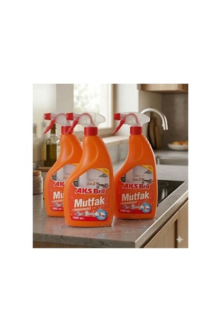 Bril Mutfak Temizleyivi 1000 Ml 3 Adet 3'lü Set