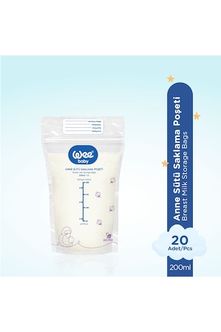 Anne Sütü Saklama Poşeti 20'li