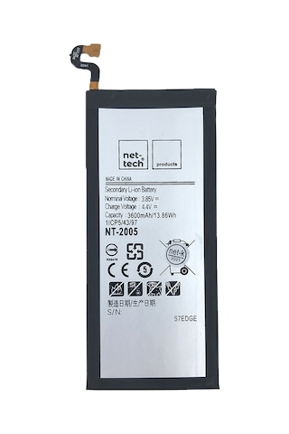 Samsung Uyumlu Galaxy G935 S7 Edge Güçlendirilmiş Batarya 3600 Mah Kapas